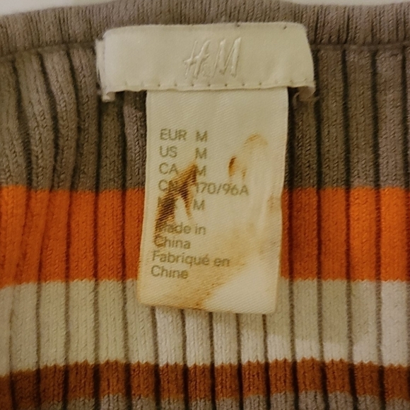 𝅺H&M - Stripped Top - Picture 5 of 5